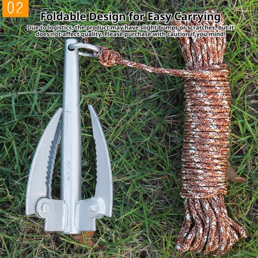 Outdoors Grappling Hook Surviv – Fishing Boat Anchor recenzja i cena