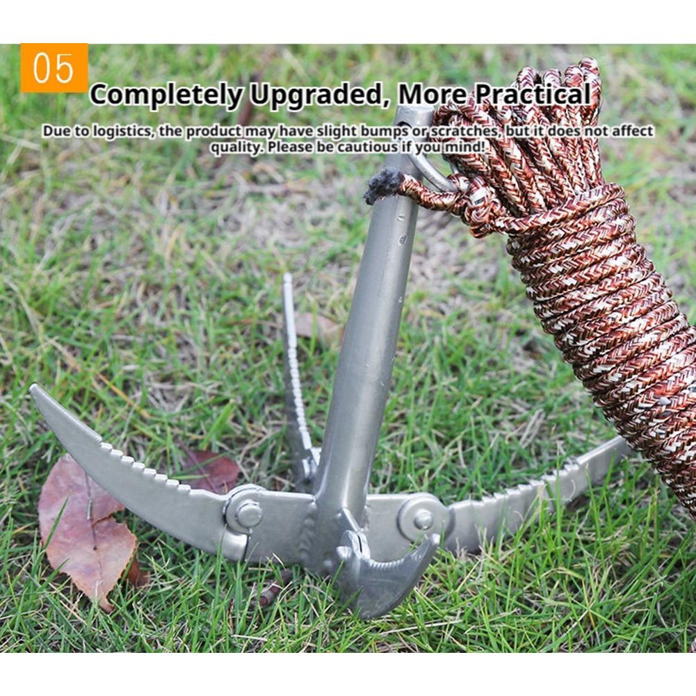 Outdoors Grappling Hook Surviv – Fishing Boat Anchor recenzja i cena