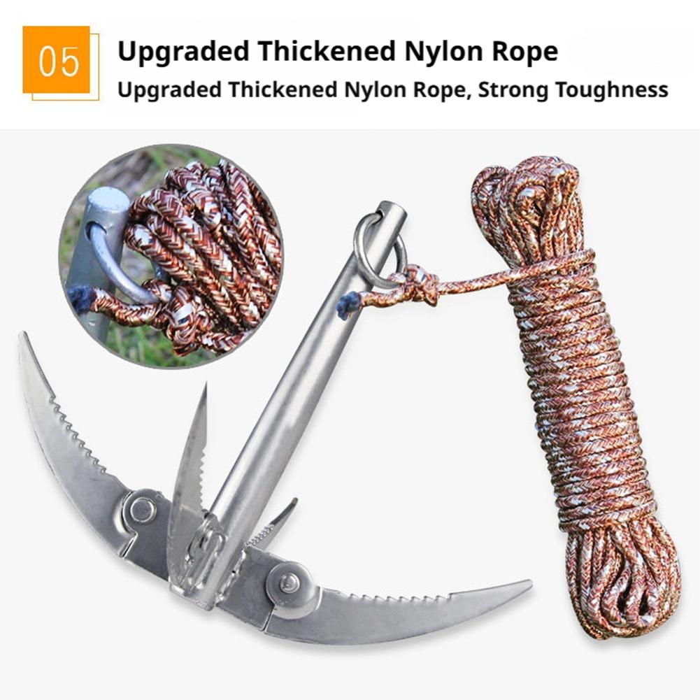 Outdoors Grappling Hook Surviv – Fishing Boat Anchor recenzja i cena