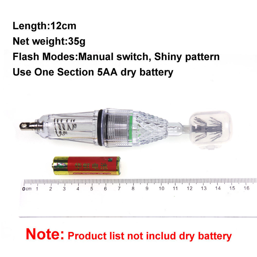 1pc 12cm 17cm 5AA Battery LED  – Fishing Boat Navigation Light recenzja i cena