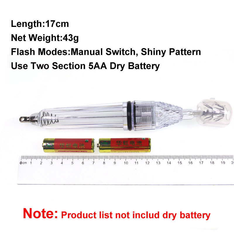 1pc 12cm 17cm 5AA Battery LED  – Fishing Boat Navigation Light recenzja i cena