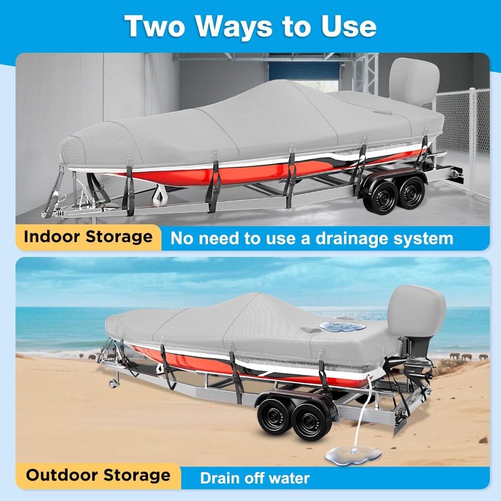 Boat Cover 20-22ft, 1200D Wate – Fishing Boat Cover recenzja i cena