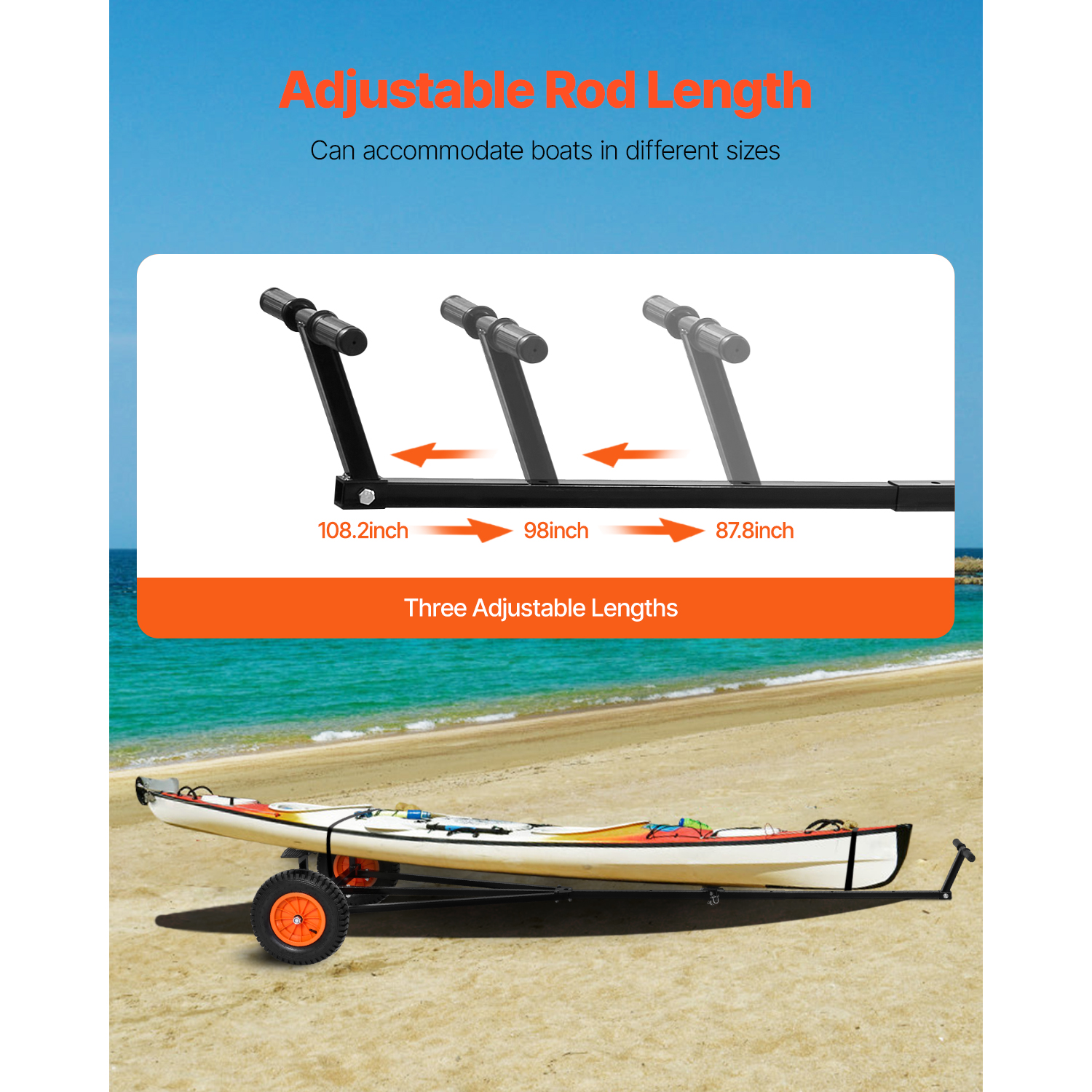 SucceBuy 420lbs Boat Trailer D – Fishing Boat Trailer recenzja i cena