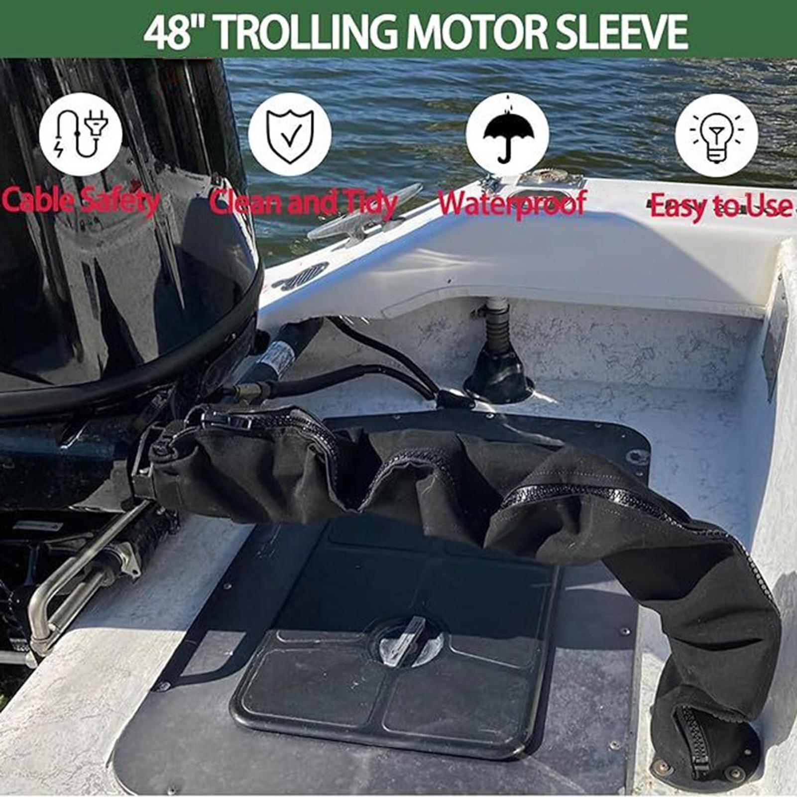 Outboard Rigging Sleeve 48 Inc – Fishing Boat Trolling Motor recenzja i cena