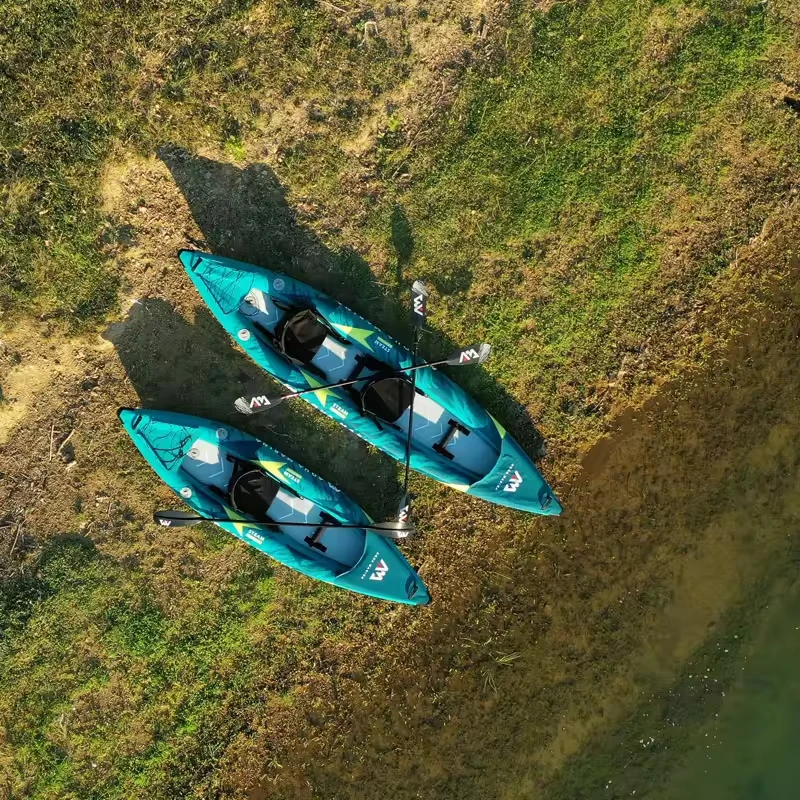 Canoe Kayak Inflatable Boat 1- – Fishing Boat Paddle recenzja i cena
