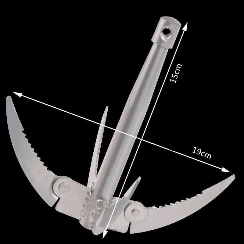 4 Claw Anchor Sickle Foldable  – Fishing Boat Anchor recenzja i cena