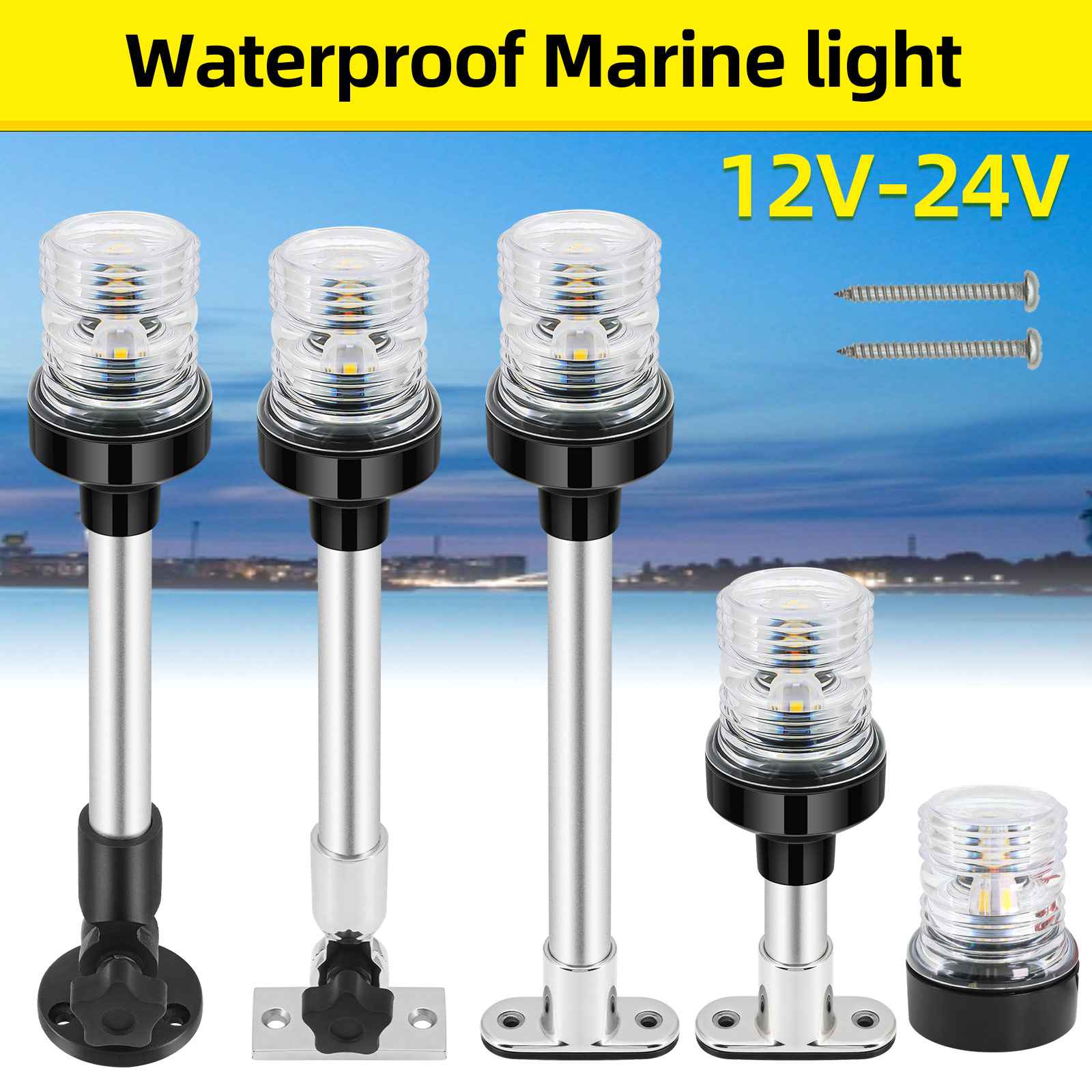 6/12inch LED Fold Yacht Naviga – Fishing Boat Paddle recenzja i cena