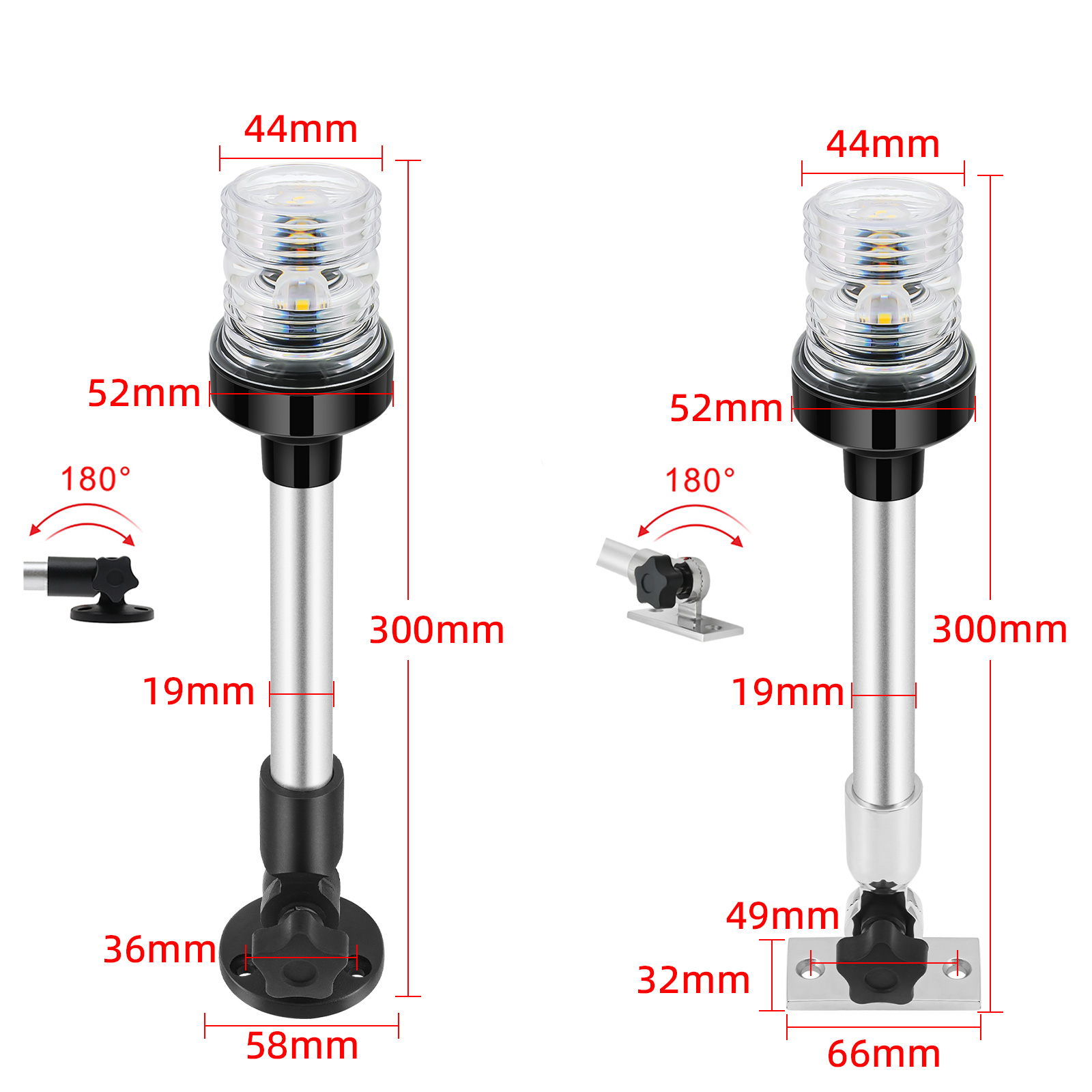 6/12inch LED Fold Yacht Naviga – Fishing Boat Paddle recenzja i cena