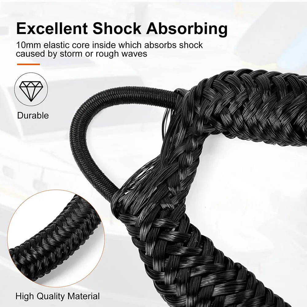 Boat Bungee Dock Line M8 Hook  – Fishing Boat Anchor recenzja i cena