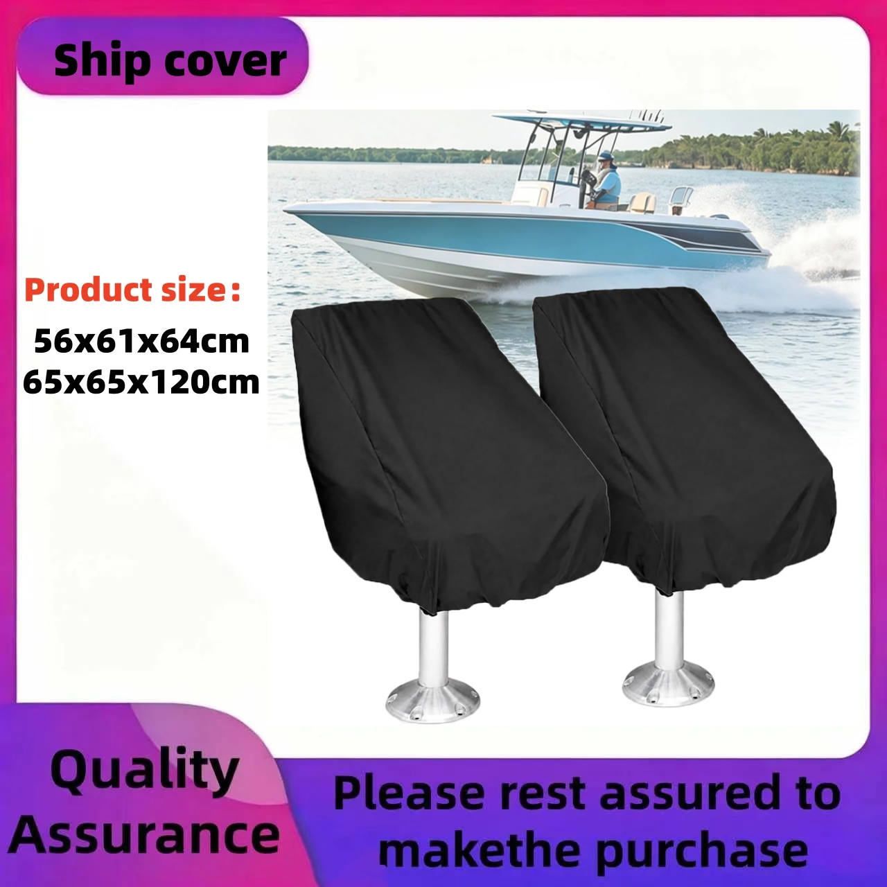 1Pcs Waterproof Boat Seat Cove – Fishing Boat Cover recenzja i cena
