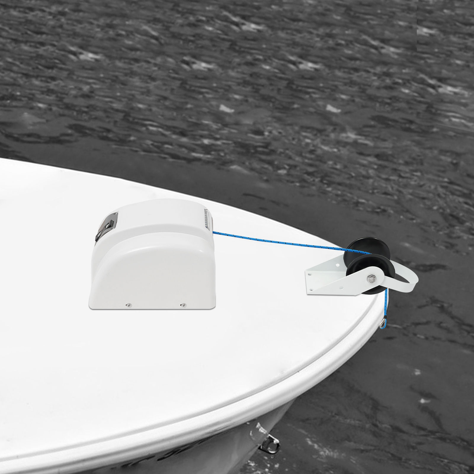 12V Electric Anchor Winch 45LB – Fishing Boat Anchor Winch recenzja i cena