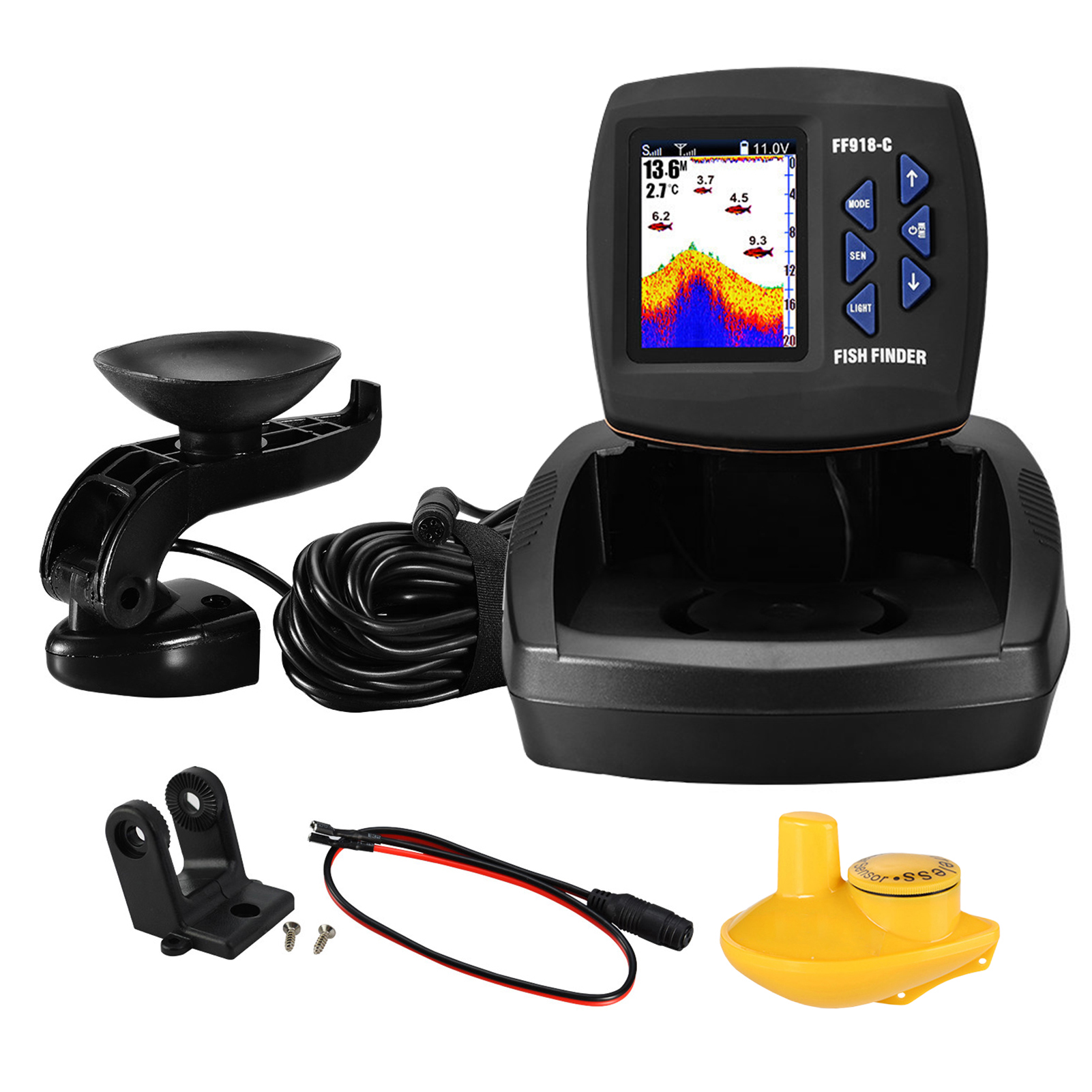 Fish Finder Wireless Sonar Sen – Fishing Boat Depth Finder recenzja i cena