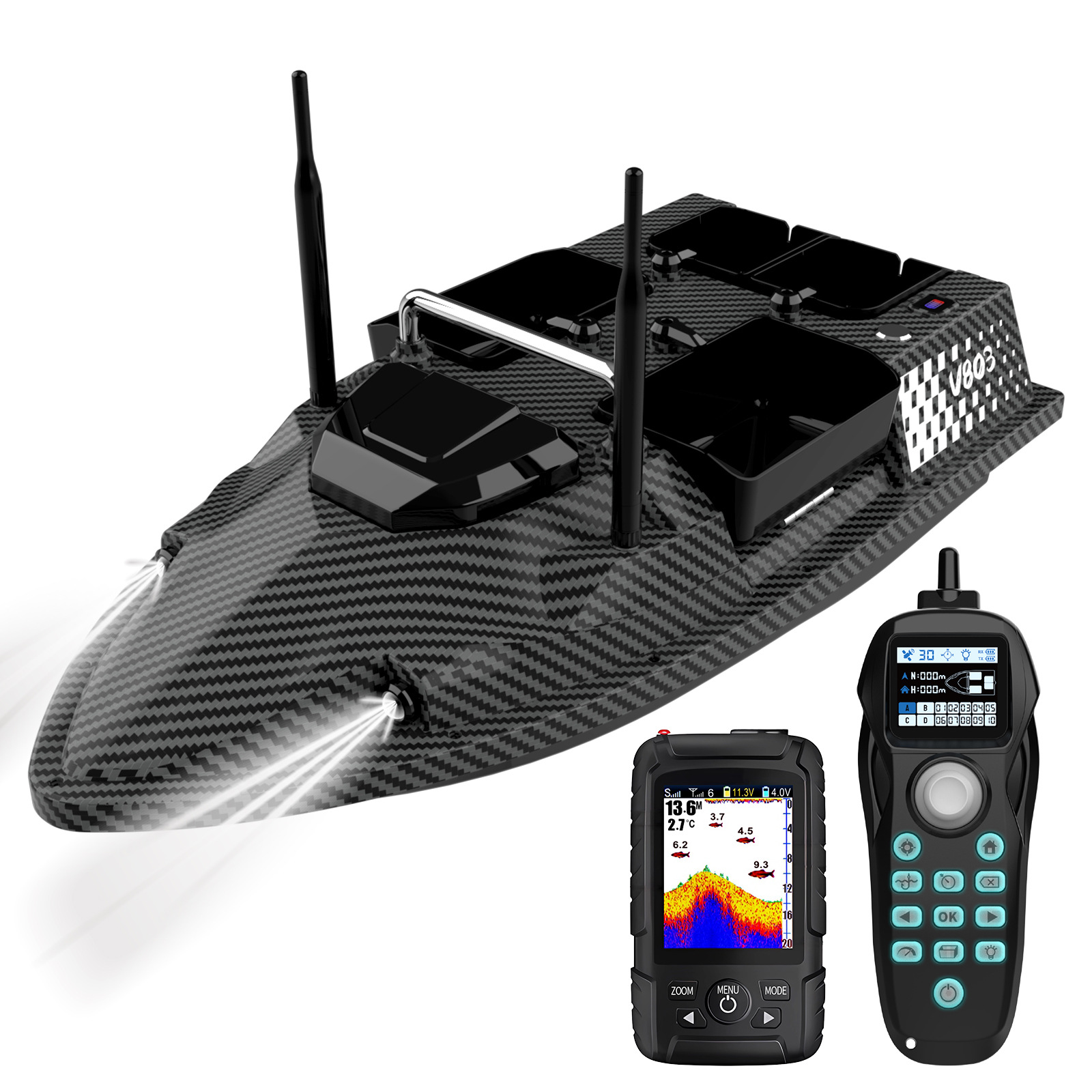 V803Pro GPS Enabled Remote Con – Fishing Boat Gps recenzja i cena
