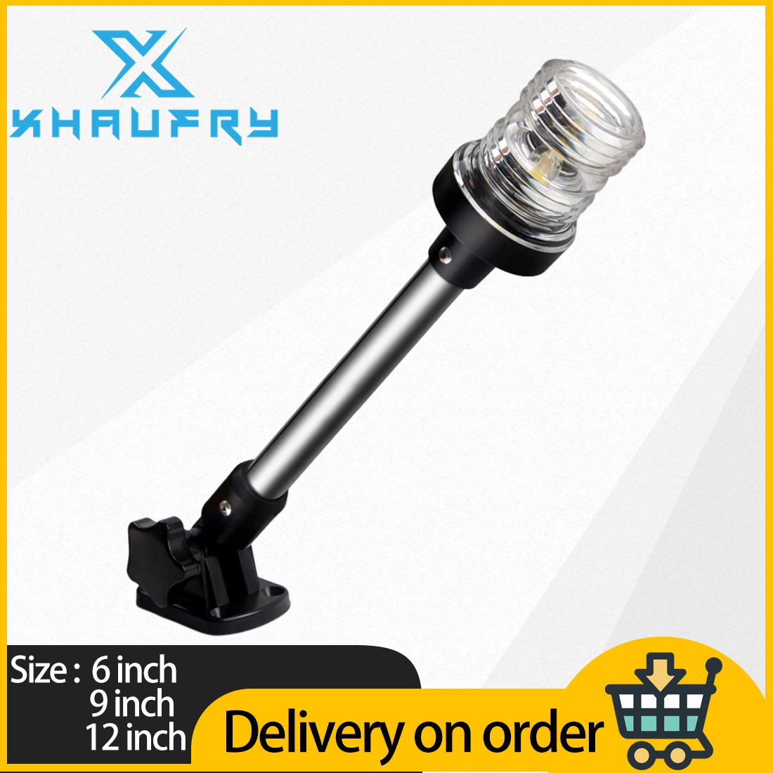 360 Degree White LED Fold Down – Fishing Boat Navigation Light recenzja i cena