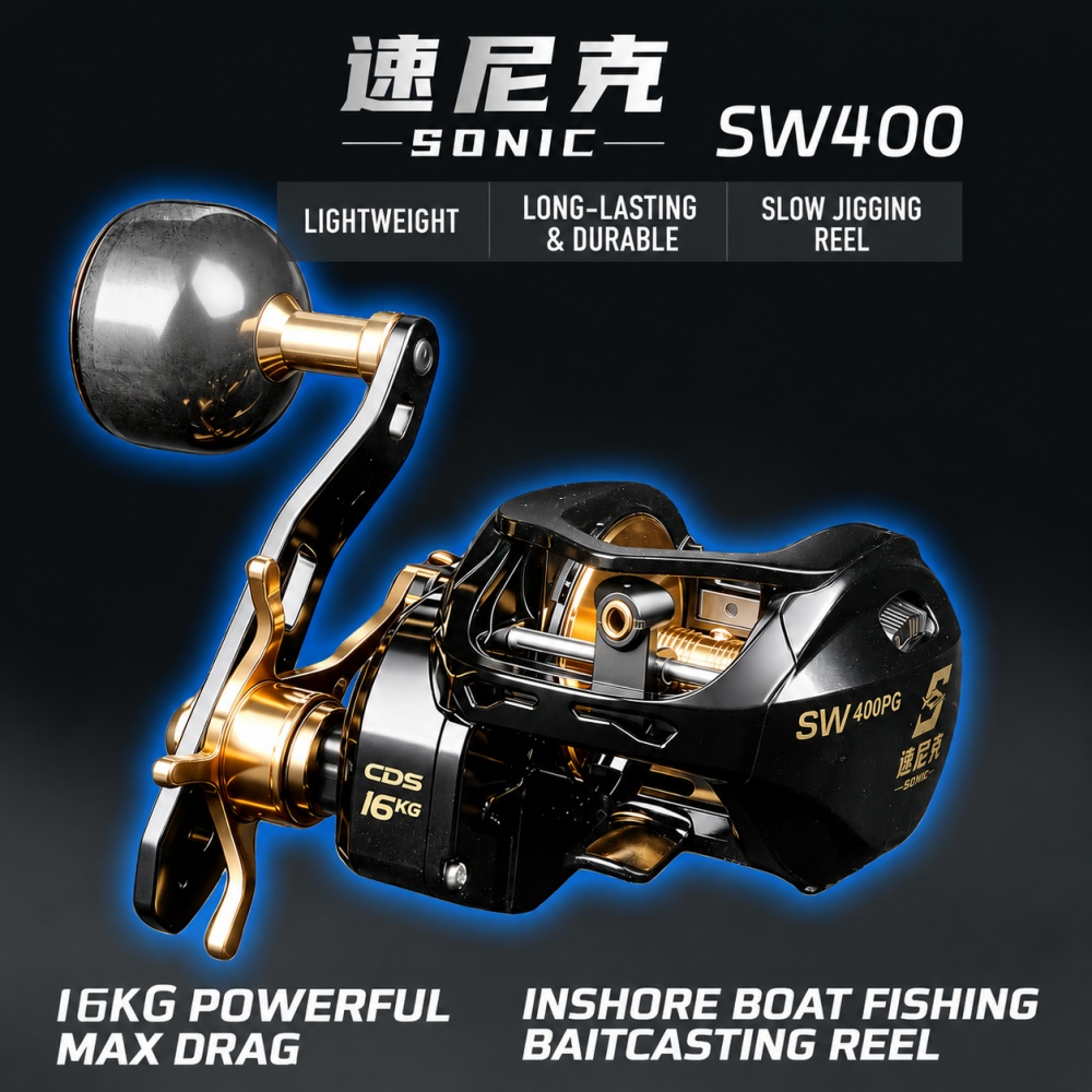 Saltwater Jigging Baitcasting  – Fishing Boat Anchor recenzja i cena