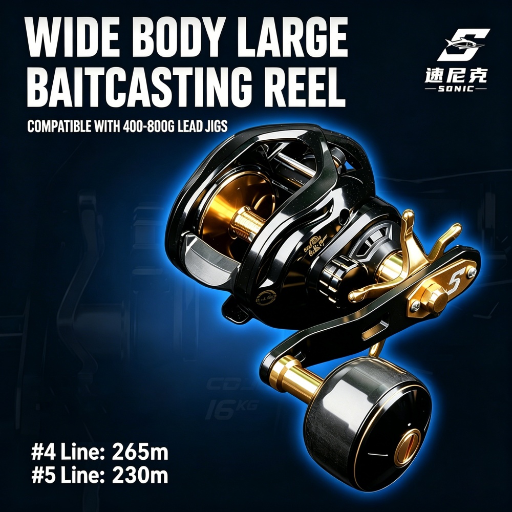 Saltwater Jigging Baitcasting  – Fishing Boat Anchor recenzja i cena