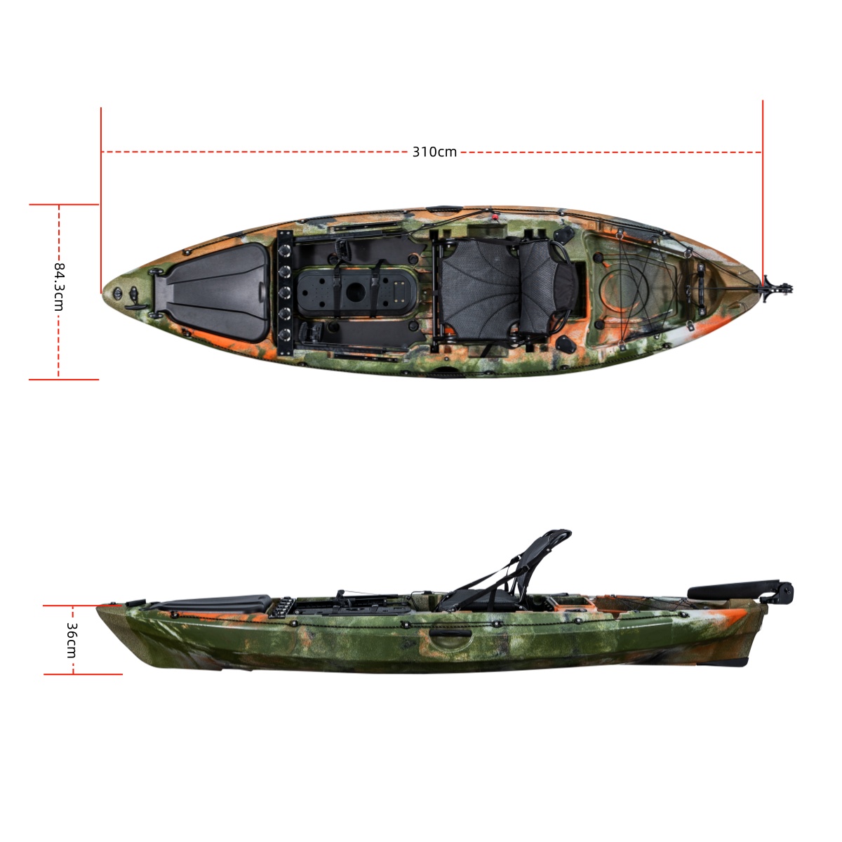 LSF First-class Single Fishing – Fishing Boat Paddle recenzja i cena